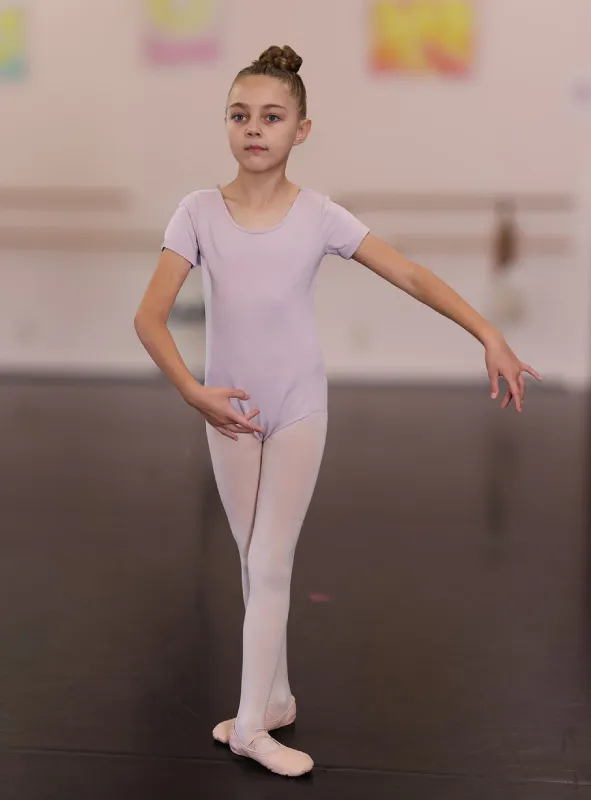 Young girl dancing