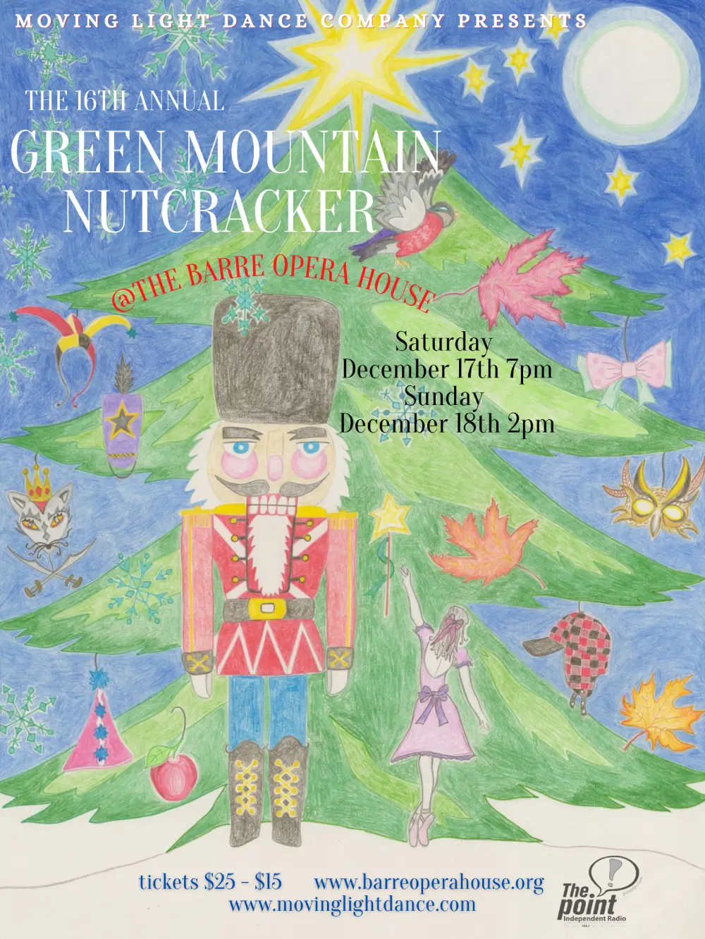 The 2022 Green Mountain Nutcracker poster